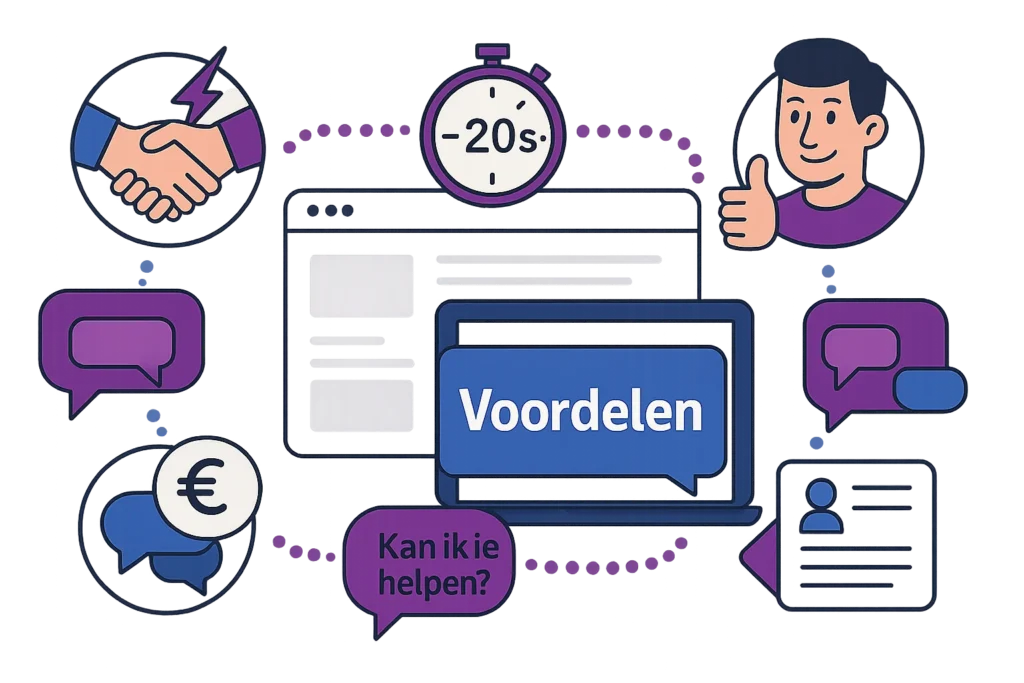 voordelen van live chat