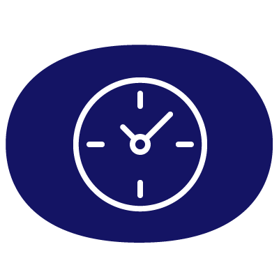 Klok icoon | Live Chat Agents