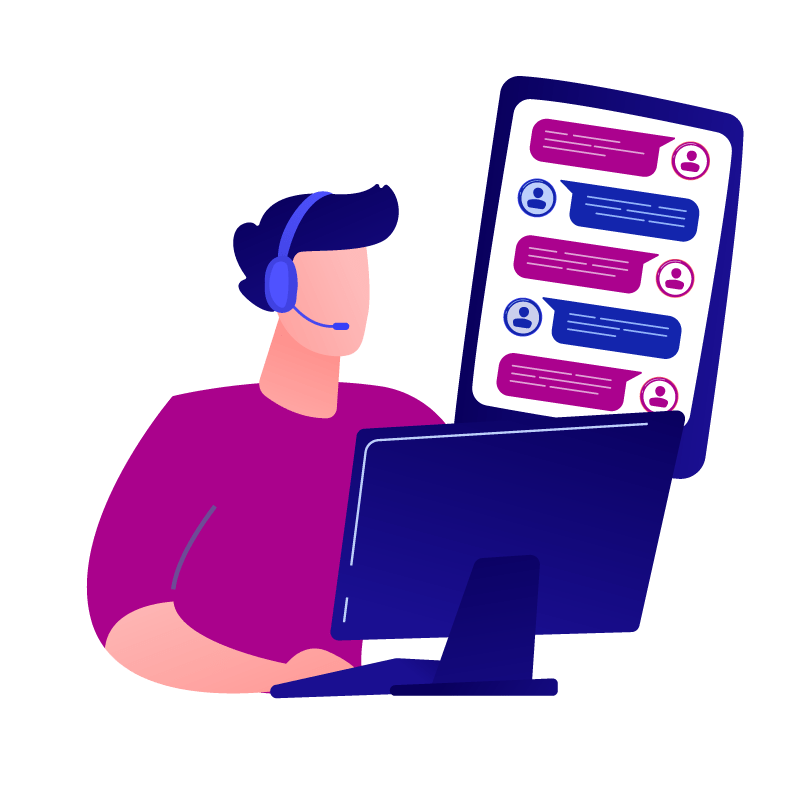 Getrainde chatexpert | Live chat agents | Bconnect