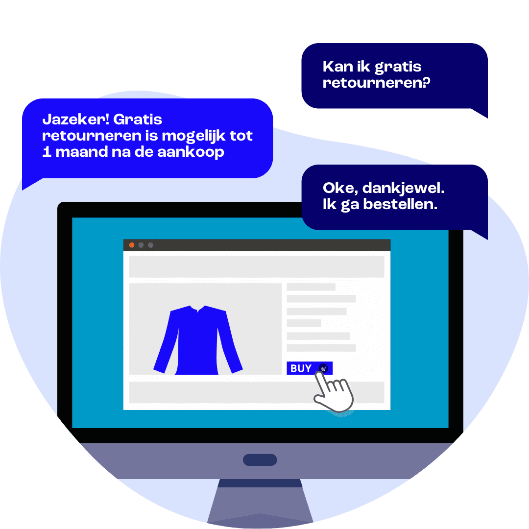 Live chat webshop | Bconnect