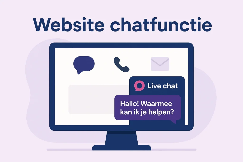 chatfunctie op je website